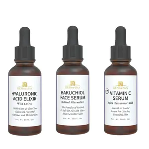 ENmedics Radiant Trifecta Serum Set - Transform Your Skin with Triple Serum System: Brighten, Hydrate & Renew. Wake Up to Radiant Skin in 28 Days!
