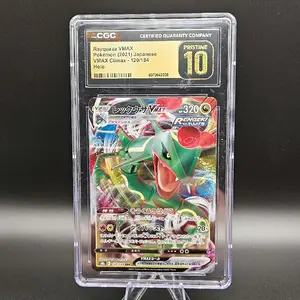 Pokemon - Rayquaza VMAX 120/184 (Japanese) CGC Pristine 10
