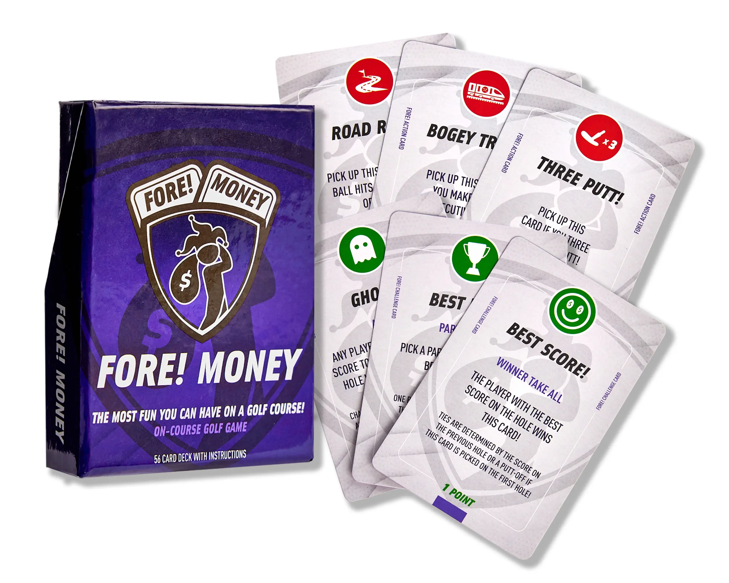 Fore! Money On Course Golf Game | Fun & Interactive Golf Wagering Game