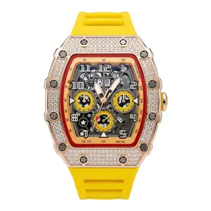 Men's Luxury barrel-shaped watch summervibes Embellished Watch IncludedFashion Timeless ClassicWatch Flash Sale -Fashionable itis elegant, Water-Resistant Watch – Perfect for Any Occasion​ durable, and the perfect choice foreverydaywear. with Gift Box