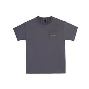 Short Sleeve Pocket T-Shirt - Smoke Grey