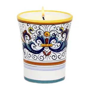 DERUTA CANDLES: Deluxe Precious Flared Candle RICCO DERUTA DELUXE Design