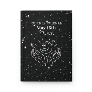 Taurus Journey Journal | Personalized Astrology Notebook, Stargazer Gift, Zodiac Journal for Birthdays, Cosmic Planner, Celestial Writing