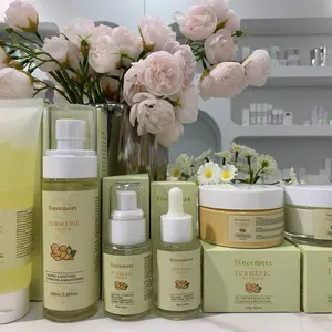 Turmeric Glow 6-Step Skin Care Kit – Cleanser, Mask, Serum + More | Brightens & Clears Skin