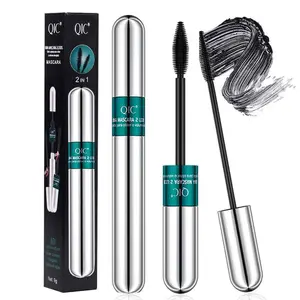 2 In 1 Natural Curls Mascara, 1 Count Long Lasting & Anti-smudge Mascara, Professional Makeup Product For Women