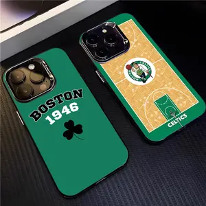 boston celtics basketball team Phone Case for iPhone Air 17 Pro Max 16 e 15 14 13 12 11 XR XS mini Pro Max Plus Soft Silicone Black Cover
