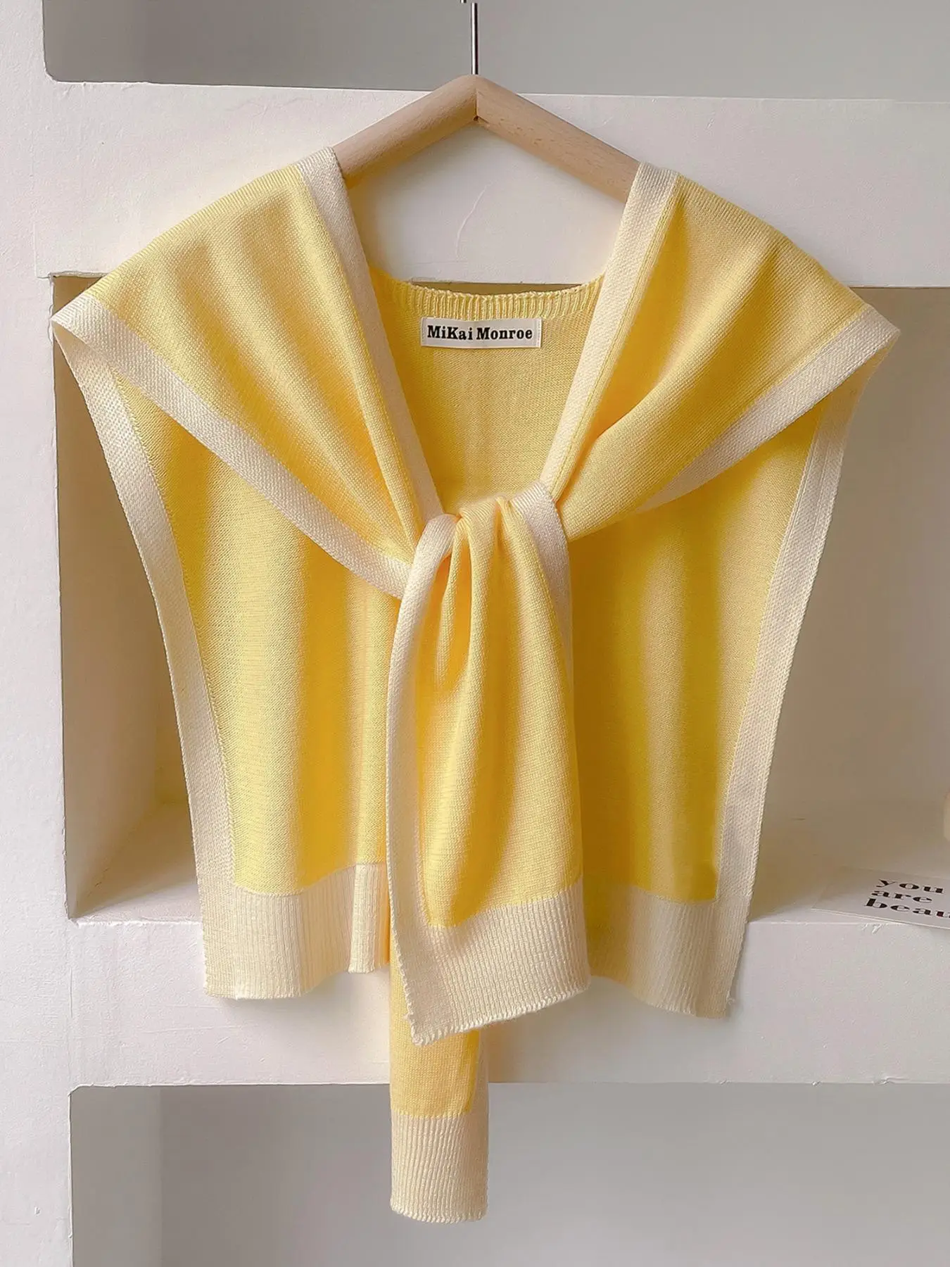 Women's Solid Color Knitted Shawl, Casual Versatile Scarf for Daily Wear, Fashion Accessories for All Seasons