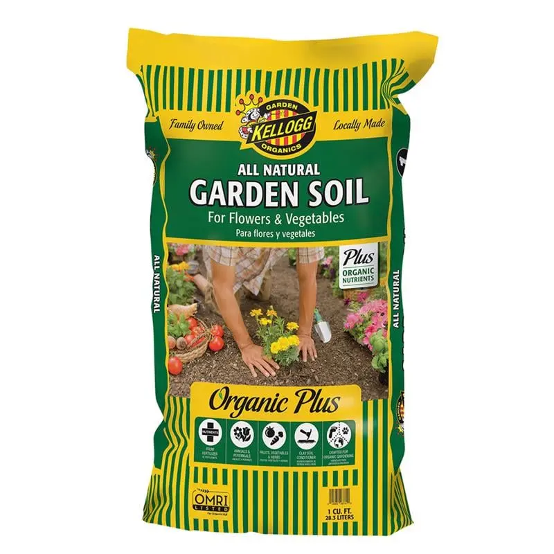 Kellogg 7053965 1 cu. ft. Organic All Purpose Garden Soil
