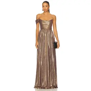 SAU LEE Kennedy Gown in Gold