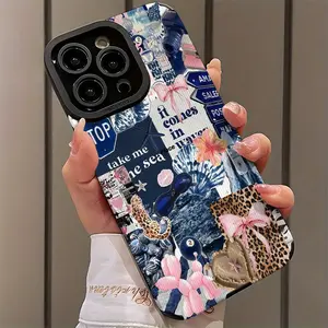 Beach Theme Balloon Design Shockproof Ultra-Thin Protective Phone Case Cover Casing Phone Protector for iPhone 17/16/15/14/13/12/11/plus/pro Max, Dust-Proof and Beautiful Gift