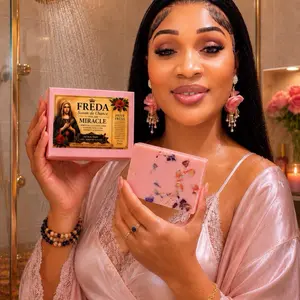 Freda Savon de Chance Dial Air Miracle Spiritual Cleansing Soap with Fruity Ingredients & Hoodoo Elements for Attraction Love Abundance
