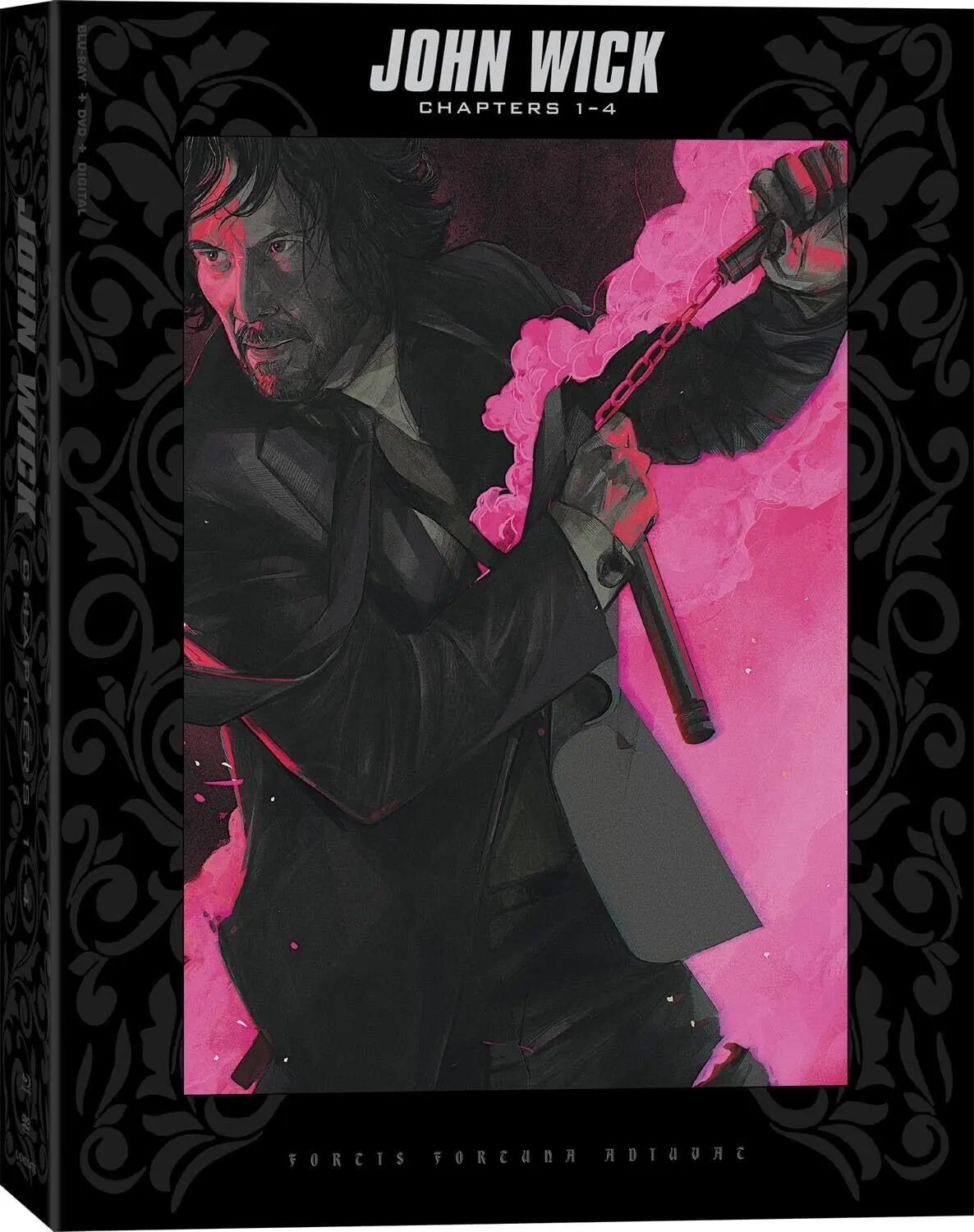 John Wick: Chapters 1-4  [BLU-RAY MOVIE] With DVD, Widescreen, Ac-3/Dolby Digital, , Dolby, Subtitled