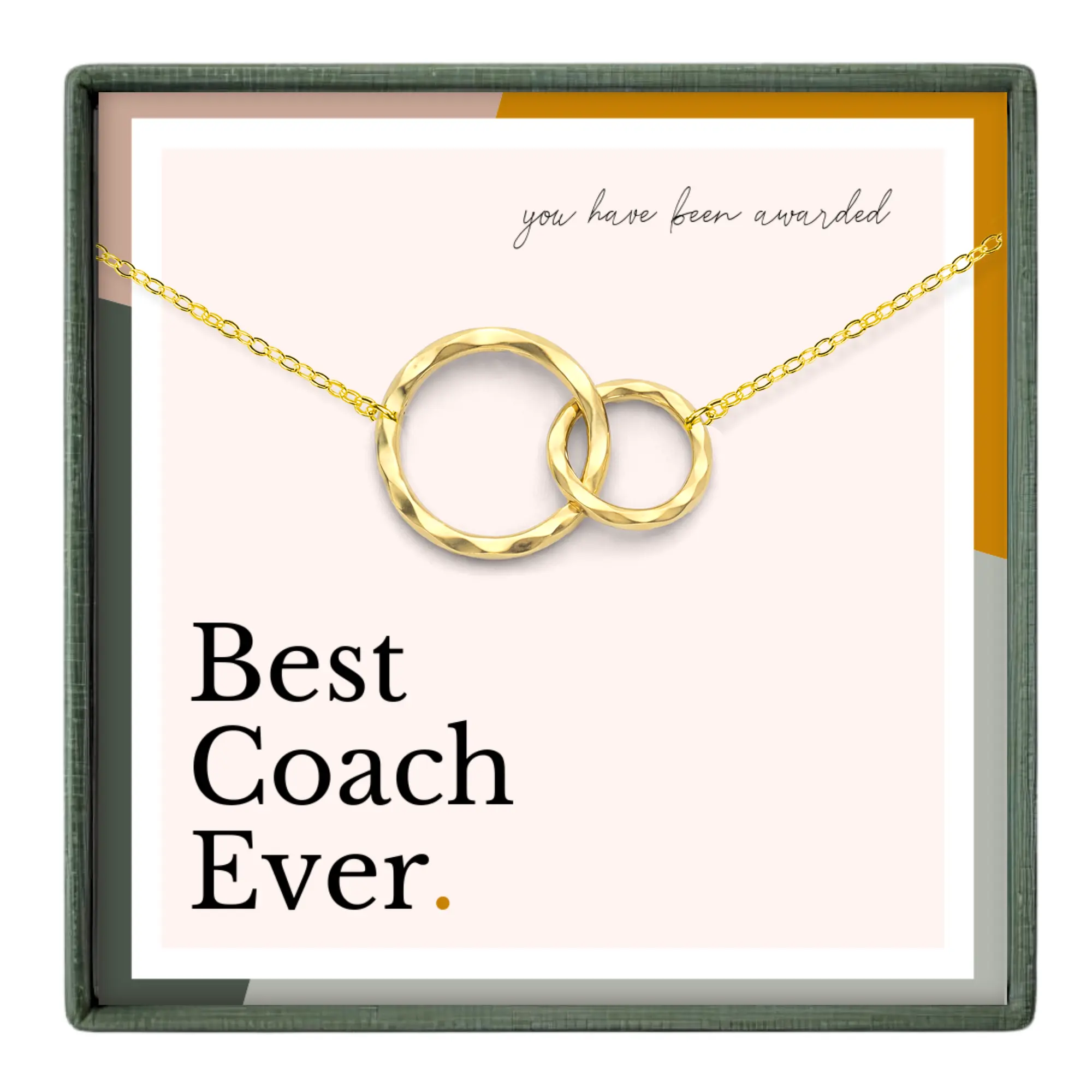 Best Coach Ever Necklace | Thank You Coach Gift