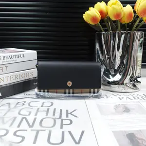 Pre-owned BURBERRY Coated Canvas Shoulder Bags Brown&Black Shoulder Bag T10365243