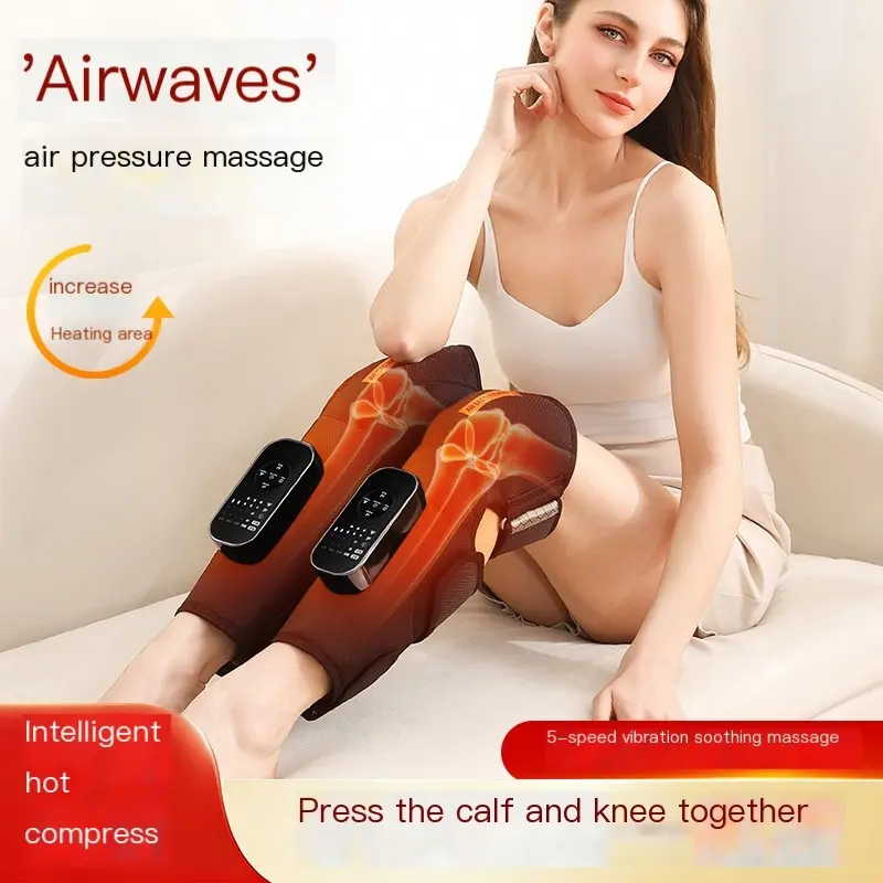 Leg airbag massager, multiple massage modes, adjustable intensity, for everyday home use, professional leg massager. Leg airbag massager, multiple massage modes, adjustable intensity, for everyday home use, professional leg massager.