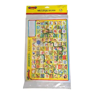 Don clemente Serpientes y Escaleras con 5 juegos mas. Bord Game with 5 different to play