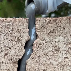 Concrete Sealant Glue, Quick Drying Concrete Sealant Waterproof, Durable Concrete Crack Filler, Outdoor Concrete Sealant, Home Improvement Supplies