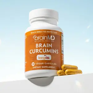 Brain Curcumins by BrainMD | Award-Winning Curcumin | For Mood & Memory