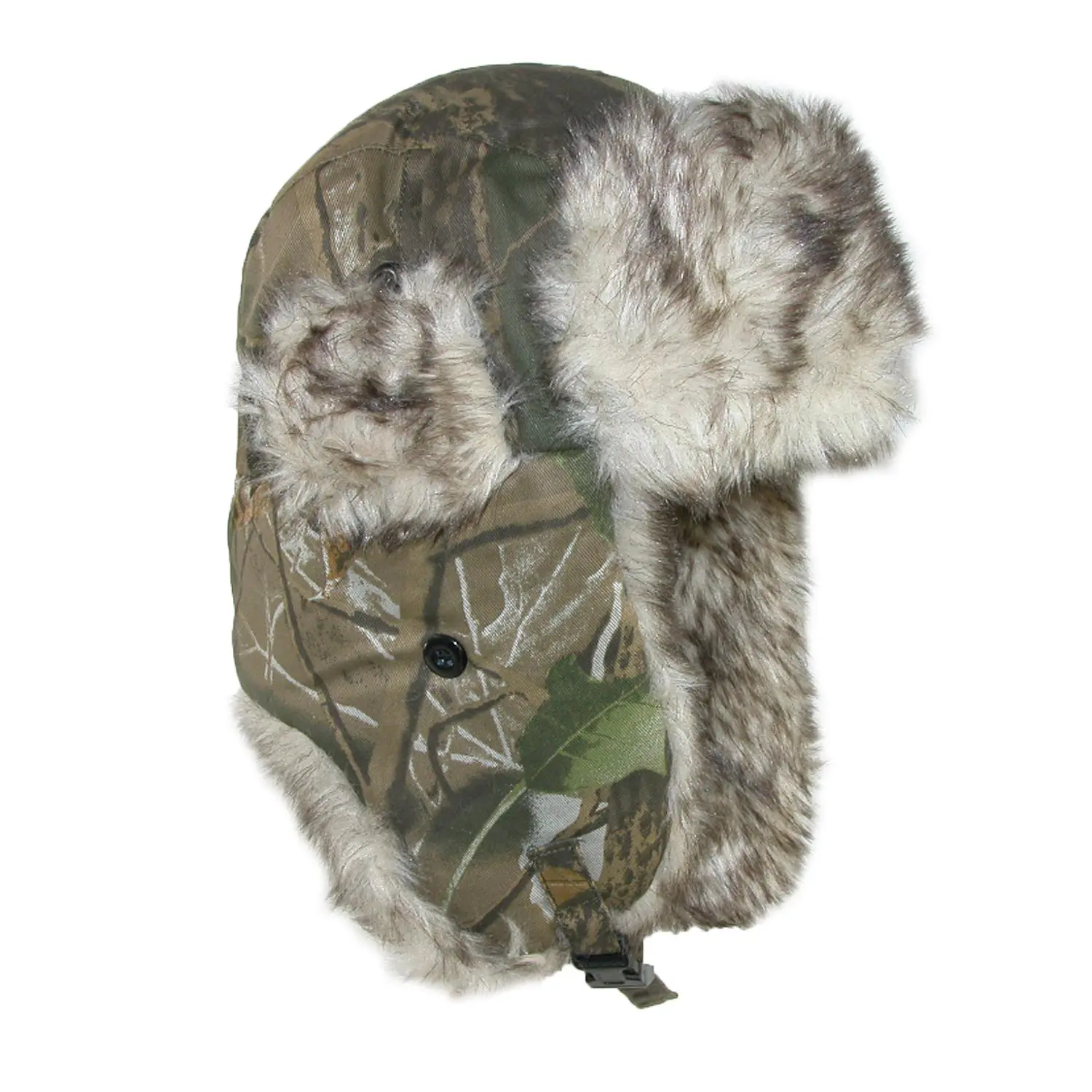 ctm Men's Camouflage Trooper Winter Beanie with 7-in Long Ear Flaps, Plush Thermal Lining for Full Coverage & Wind Protection, Graduation Accessory