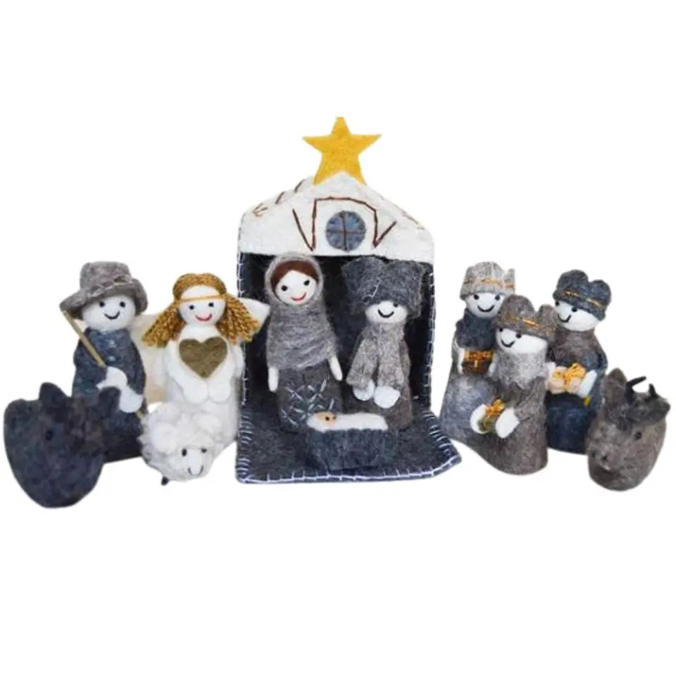 Felt Christmas Nativity Set