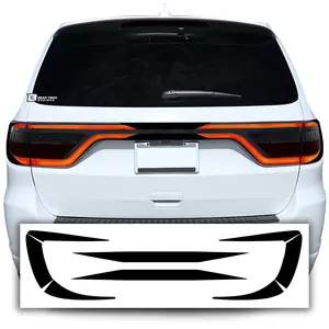 Tail Light Race Track Bat Vinyl Overlay Decal Sticker Film Fits Dodge Durango 2014-2022 Gloss