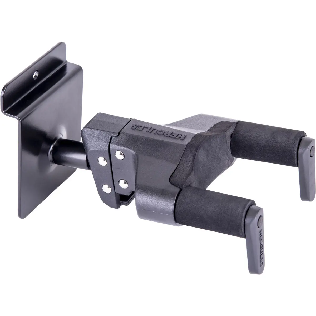 Hercules Stands GSP39SB PLUS Series Universal Auto Grip Slat Wall-Mount Guitar Hanger with Short Arm