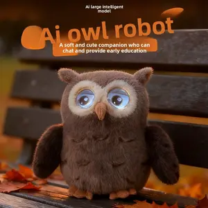 Smart Owl Stuffed Animals | Your Child's First AI Friend - Talks, Learns, and Plays Together