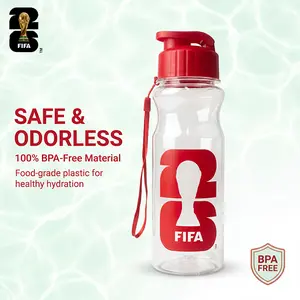 FIFA 2026 World Cup Themed Water Bottle, Theme Sports Hydration Bottle, Lightweight Reusable Drink Container for Soccer Fans, Stadium & Outdoor Activities