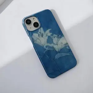 Fashion Artistic Lily Flower Phone Case for iPhone 16 15 14 13 12 11