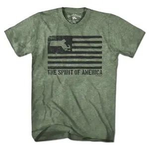 Mass American Black Flag T-Shirt