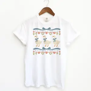 Vintage 80s Goose Shirt, Funny Blue Ribbon Silly Goose Tee, Retro Goose Comfort Colors Tshirt