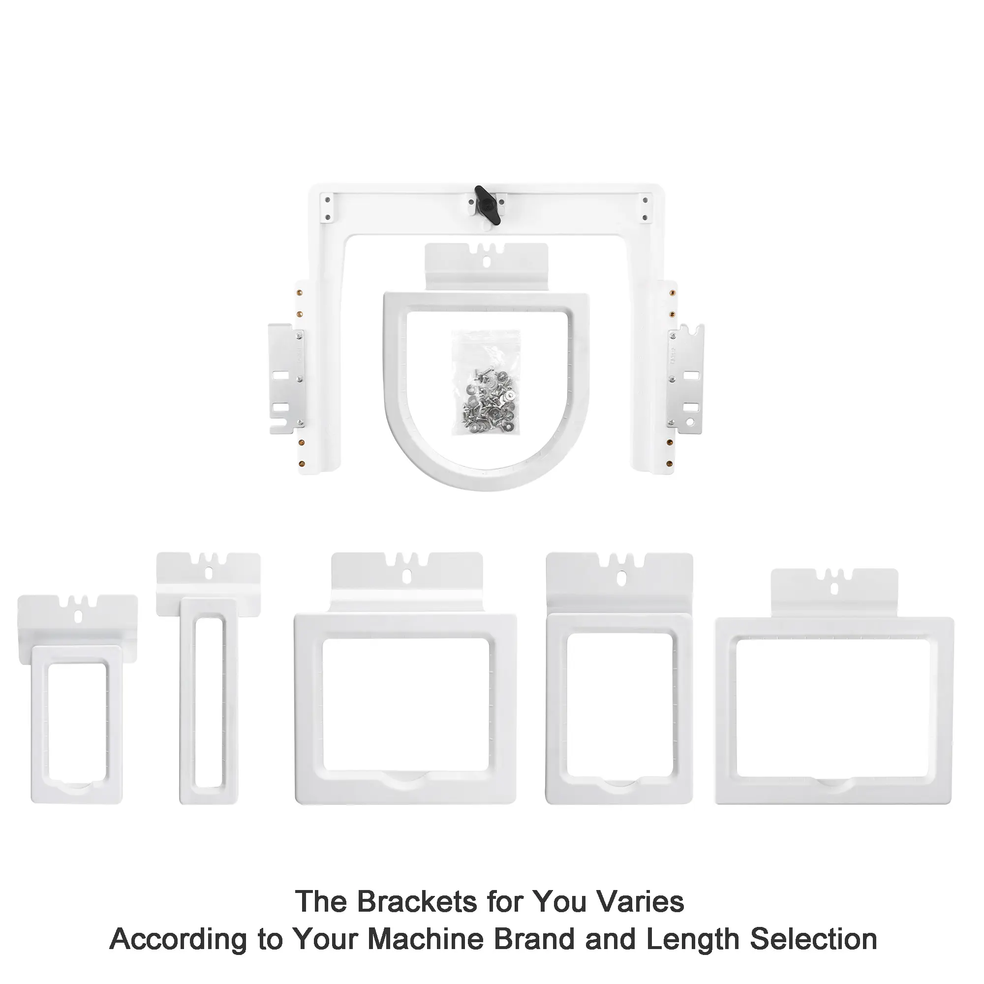 Sew Tech 6in1 Magnetic Fast Frame kit magnetic hoop for Ricoma Creater EM1010/SWD/MT-10S/TC-7S/CHT CHT2/CHS3/STM-10S MARQUEE/SWIFT/SWIFTXL/PM/SBP-10S series embroidery machines