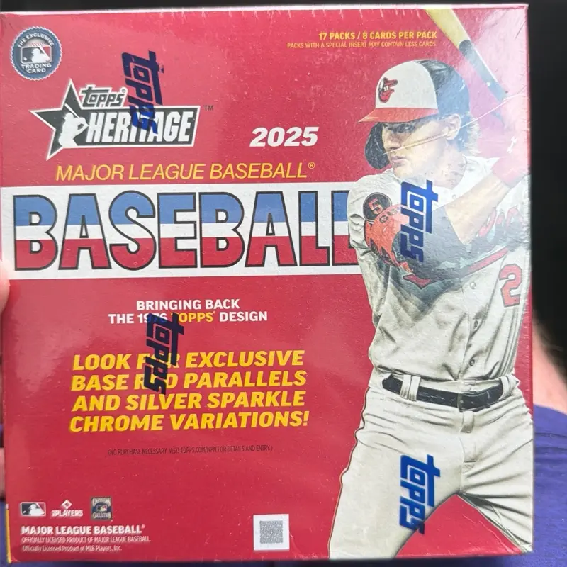 2025 Topps Heritage Mega Box