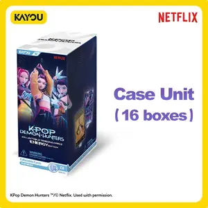 One Sealed Case-KPop Demon Hunters-Collectible Trading Cards-Energy Edition-001-NA-Series 1-A(16 Boxes)