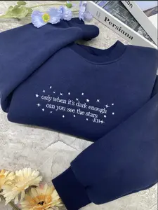 Kamala Harris Only When It's Dark Enough Can You See The Star Shirt, Kamala Harris Sweatshirt, Kamala 2024 Sweatshirt, Kamala Harris 2024 Election Shirt, Democratic Party Shirt, Election Sweatshirt