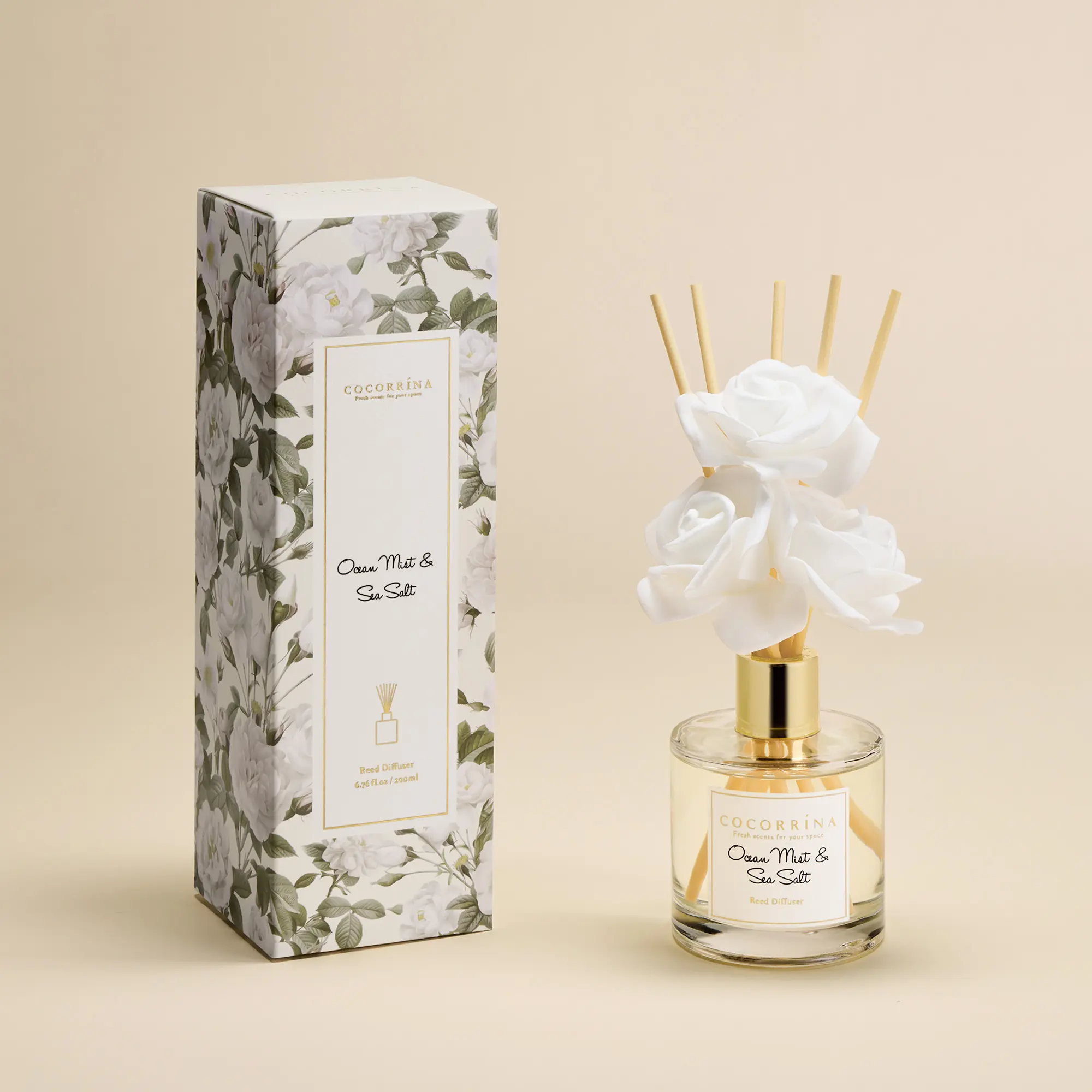 COCORRÍNA Oceanmist&Seasalt Reed Diffuser Set