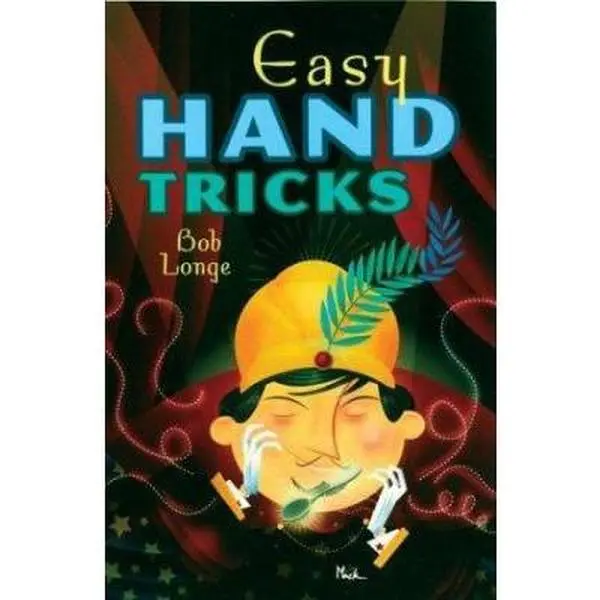 Used Entertainment Illusions Hand Skills Tutorial Book - Easy Hand Tricks by Bob Longe, Paperback Book Format, English School & Educational Supplies