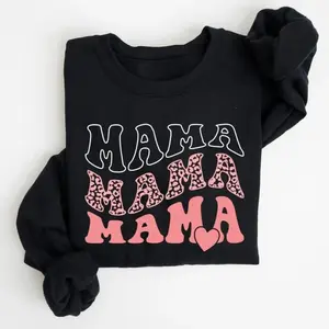 Mom, Leopard, Heart, Mom, Mother's Day gift sweatshirtRAIMENTRY