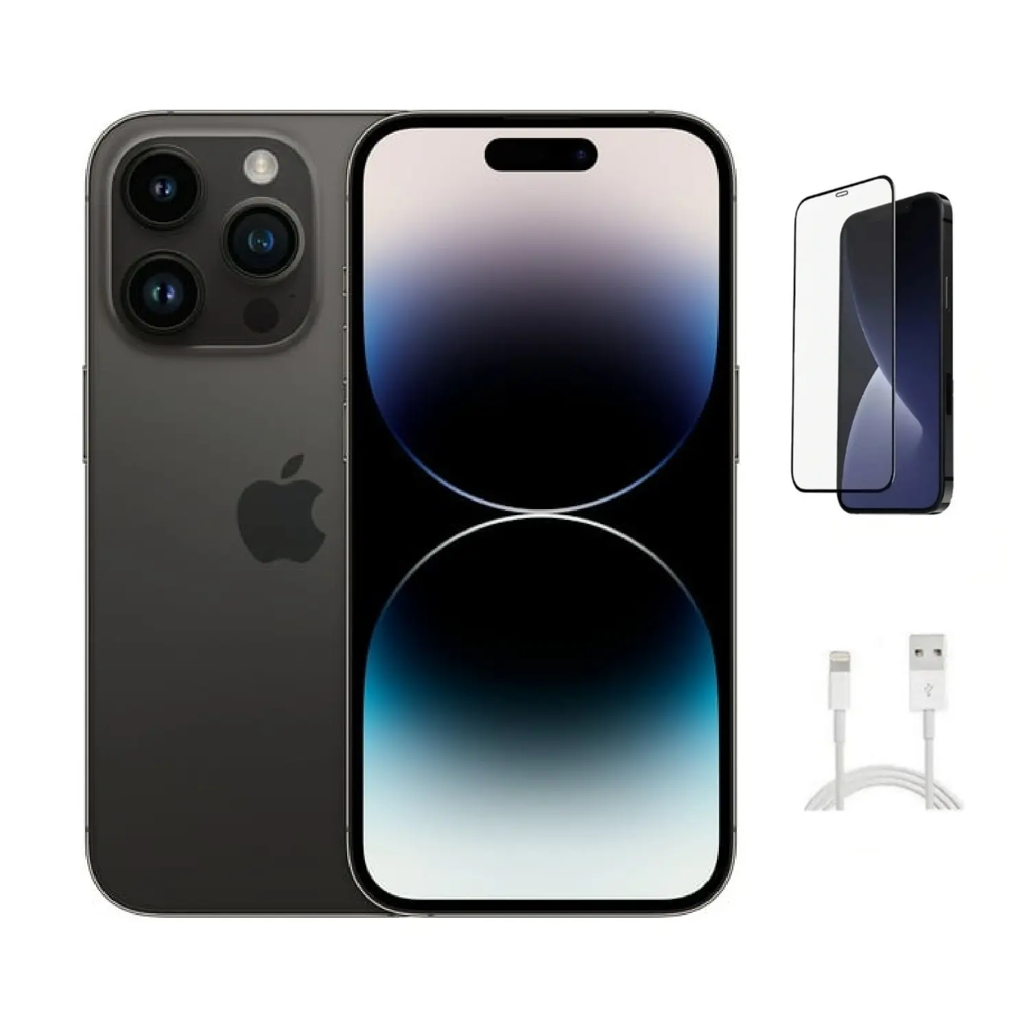 Refurbished Apple iPhone 14 Pro Max A2651 (AT&T LOCKED) Excellent Condition with Pre-Installed Tempered Glass & 1 Year Warranty