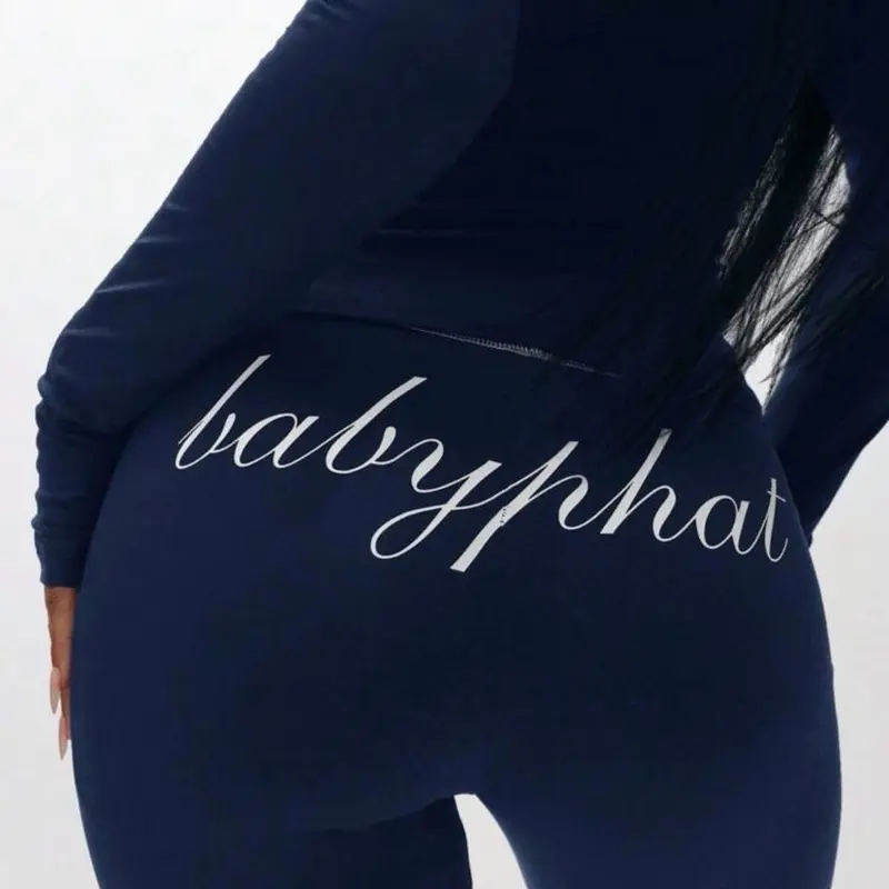 Wokens 2 Piece Set ‘Baby Phat’ (Navy Blue)