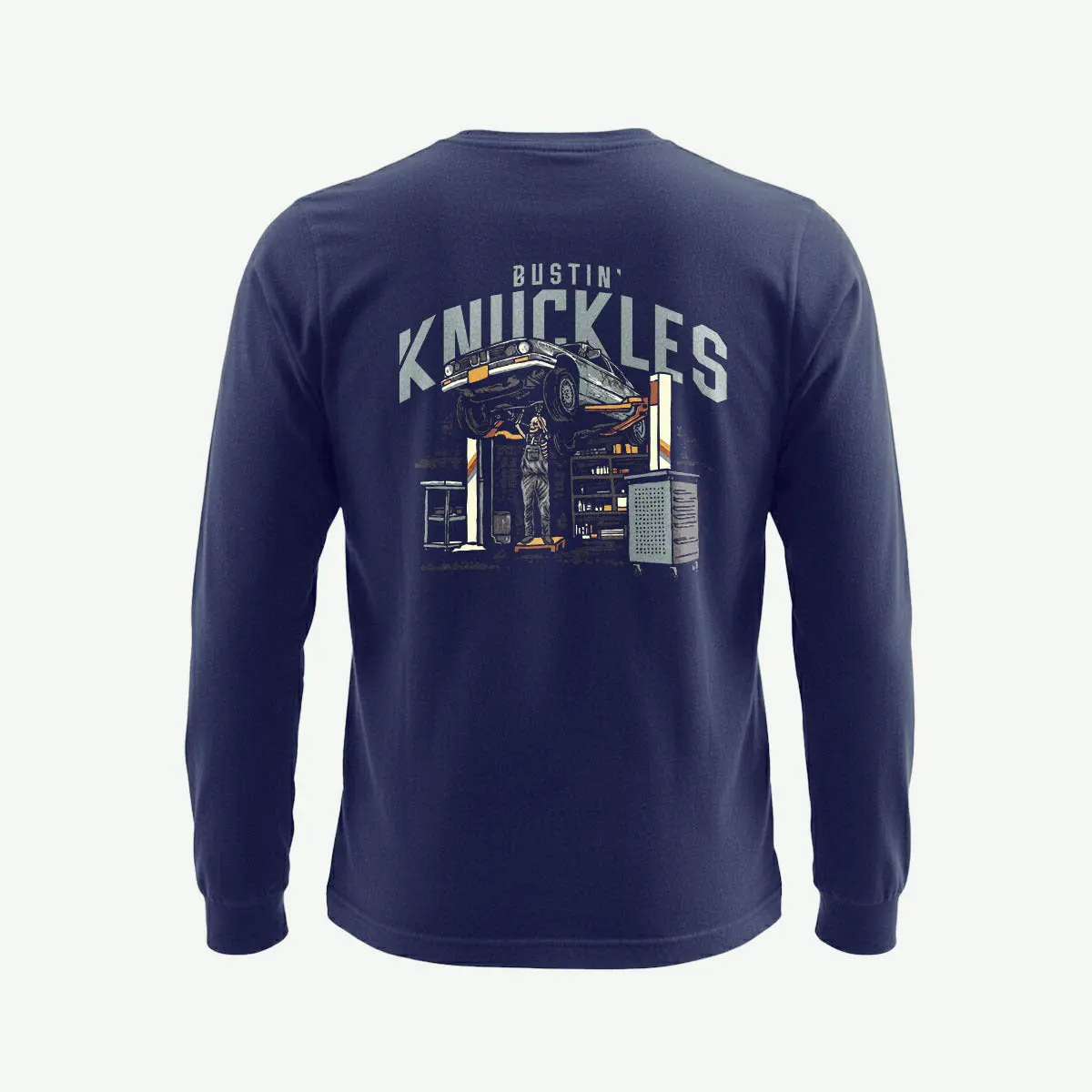 Bustin' Knuckles - Pocket Long Sleeve