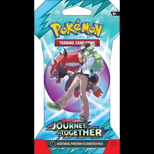 Journey Together Sleeved Booster Pack - SV09: Journey Together (JTG)  Sleeved Booster Pack - TikTok Shop