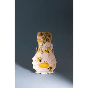 Flower and Honey Bee Spoon Rest