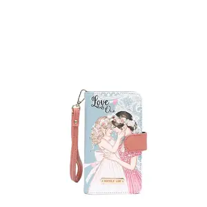 NL SIGNATURE PHONE CASE AND WALLET WRISTLET DREAMING TOGETHER
