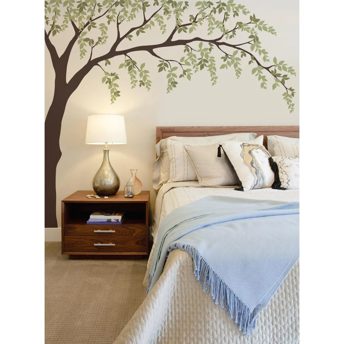 Falling Leaves Overreaching Tree Decal