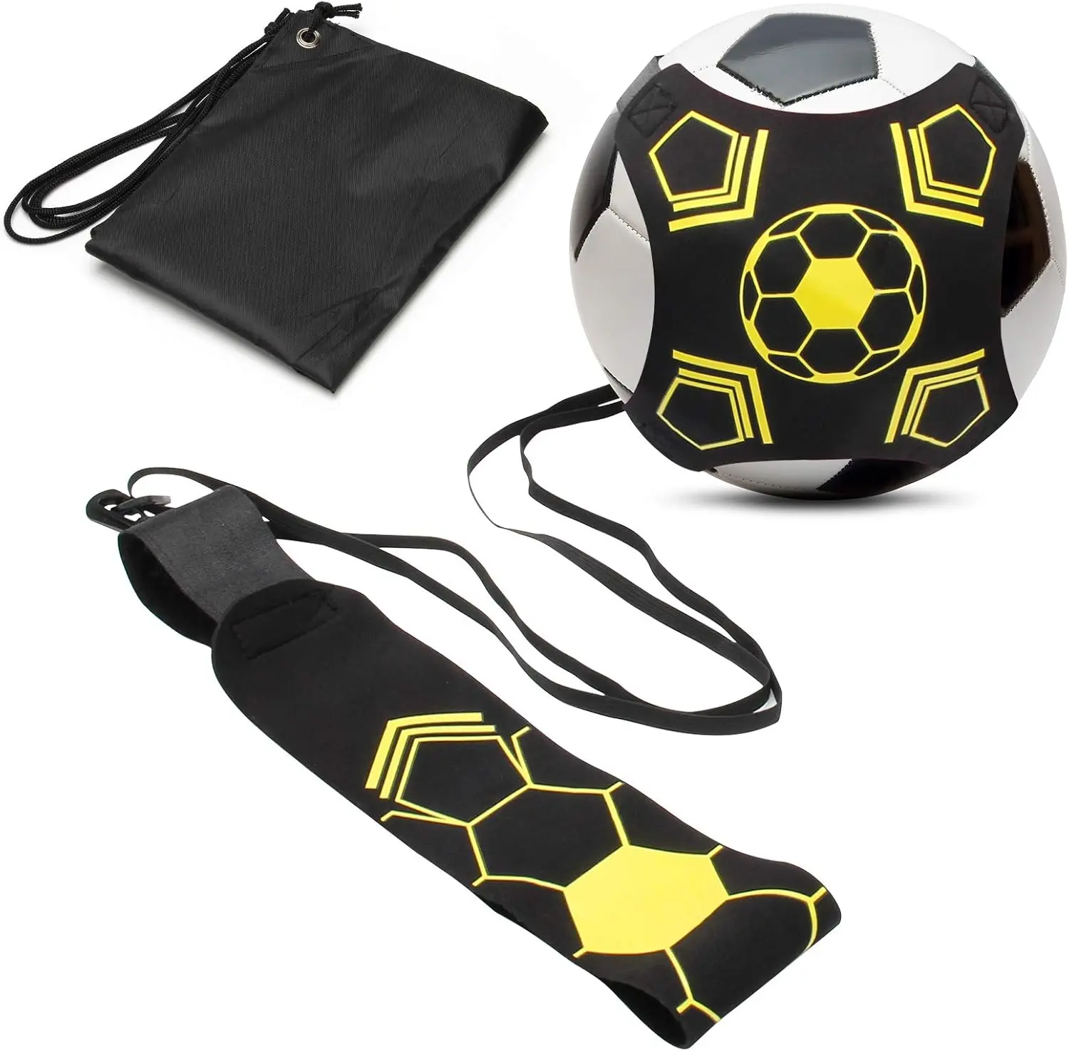 Hands-Free Solo Soccer Kick Trainer for Football Ball Training (Sports & Outdoor Gear)