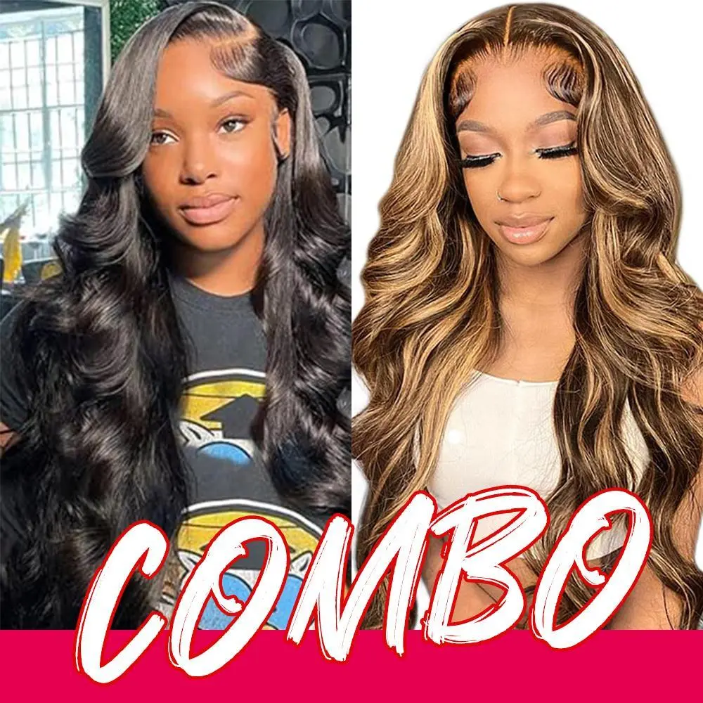 30'' 13x4 Body Wave+30'' 13x4 4/27 Body Wave