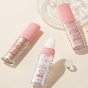 Highlighter Pen, Summer Long Lasting Shimmering Pearly Makeup Powder for Face & Body, Glitter Blush with Sponge Tip, highlighter makeup, Facial Cosmetic, Preppy Makeup Products, Cosmetic Products, Makeup Set, Christmas Gift