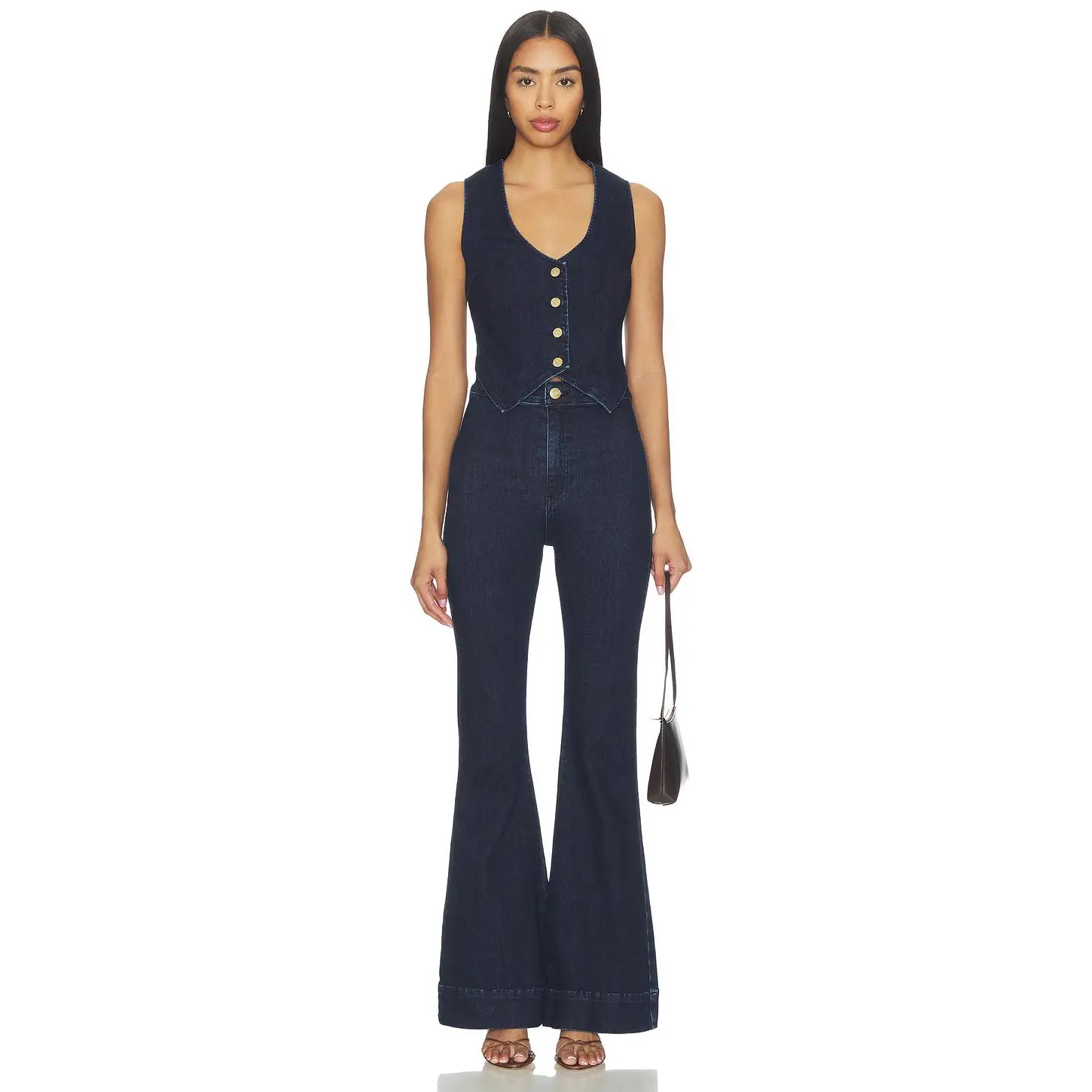 Show Me Your Mumu Portland Jumpsuit in Dark Ridge Blue