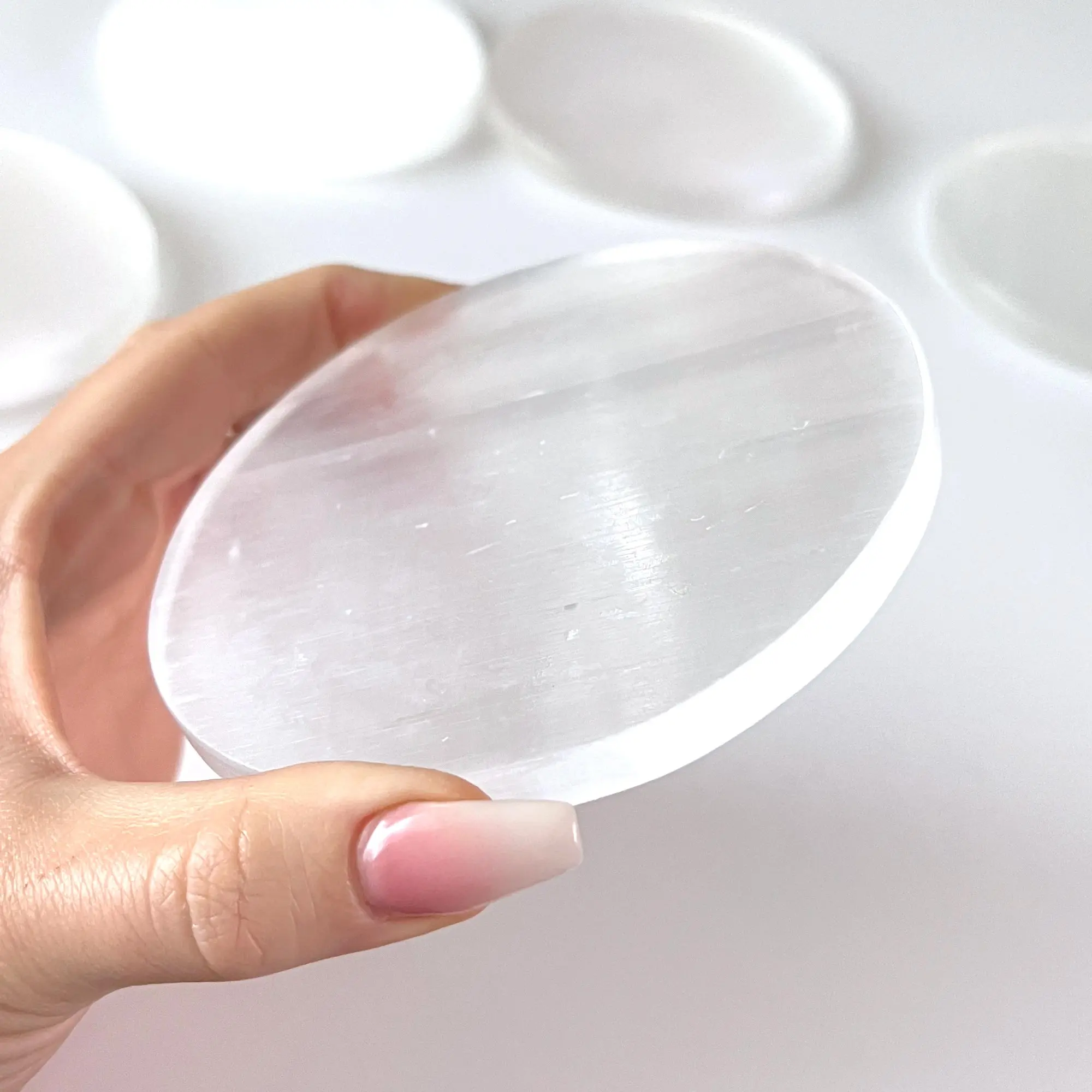 Selenite Charging Plate Selenite Charging Plate